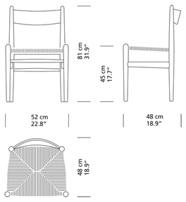 CH36 Stuhl von Hans J. Wegner - 8 - Jacobsen Plus