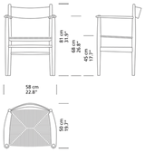 CH37 Stuhl von Hans J. Wegner - 4 - Jacobsen Plus