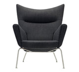 CH445 Wing Chair von Hans J. Wegner - Textil: Fiord 191 - Jacobsen Plus