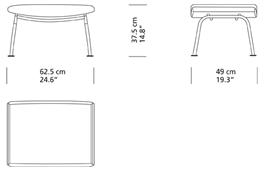CH446 Hocker, Hallingdal 65 - 173 von Hans J. Wegner - 3 - Jacobsen Plus