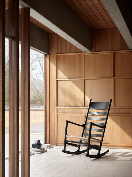 CH45 Schaukelstuhl von Hans J. Wegner - Eiche geseift - Jacobsen Plus