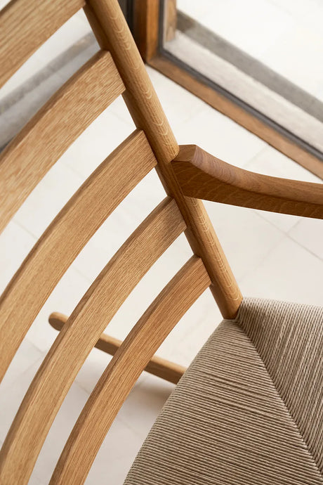 CH45 Schaukelstuhl von Hans J. Wegner - Eiche geseift - Jacobsen Plus