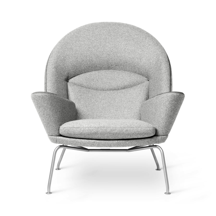 CH468 Oculus Chair von Hans J. Wegner - Textil: Divina Melange 120 - Jacobsen Plus