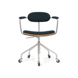 CH621 Swivel stol, eg olie af Hans J. Wegner - Stof / Vidar 1062 - Jacobsen Plus