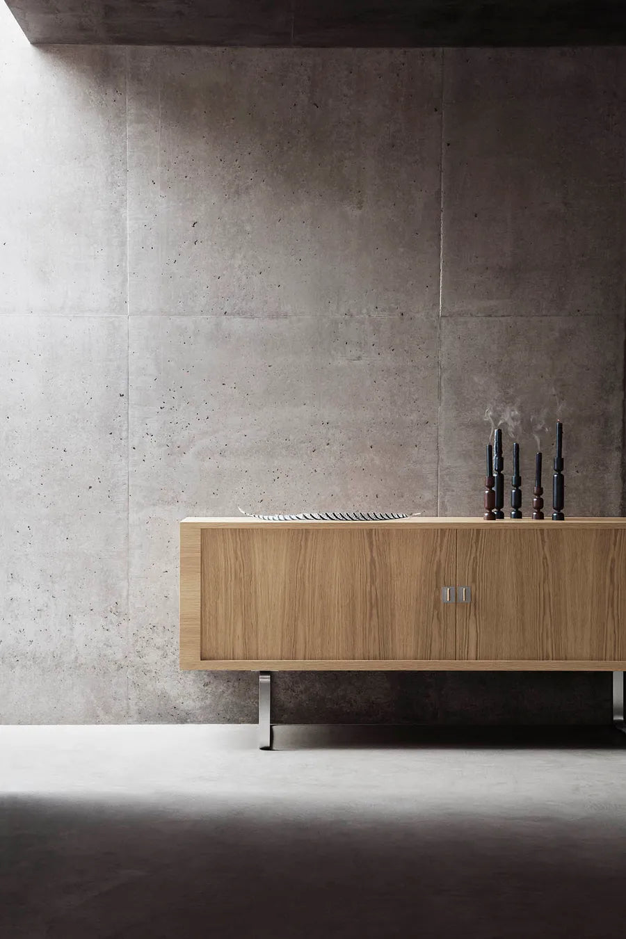 CH825 Credenza Sideboard aus Eiche von Hans J. Wegner - 2 - Jacobsen Plus