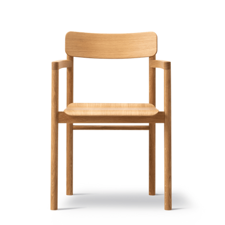 Post Esszimmerstuhl, Eiche Öl von Fredericia Furniture - 1 - Jacobsen Plus