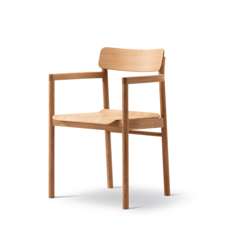 Post Esszimmerstuhl, Eiche Öl von Fredericia Furniture - 2 - Jacobsen Plus