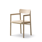 Post Esszimmerstuhl, Eiche lackiert von Fredericia Furniture - 2 - Jacobsen Plus