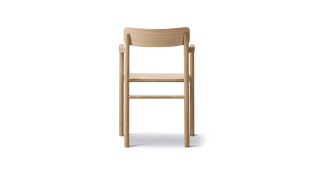 Post Esszimmerstuhl, Eiche lackiert von Fredericia Furniture - 5 - Jacobsen Plus