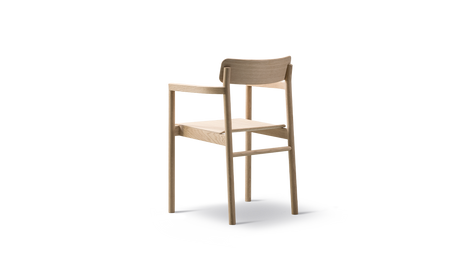 Post Esszimmerstuhl, Eiche lackiert von Fredericia Furniture - 4 - Jacobsen Plus