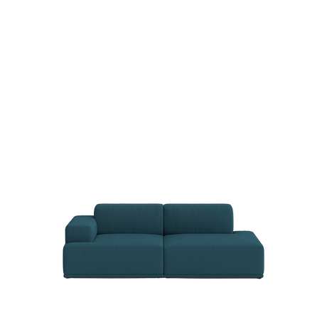 Connect Soft Modular 2 Pers. Sofa, Kombination 3 von Muuto - Steelcut 780 - Jacobsen Plus