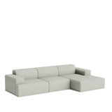 Connect Soft Modular 3-Sitzer-Sofa, Kombination 2 von Muuto - Clay 12 - Jacobsen Plus