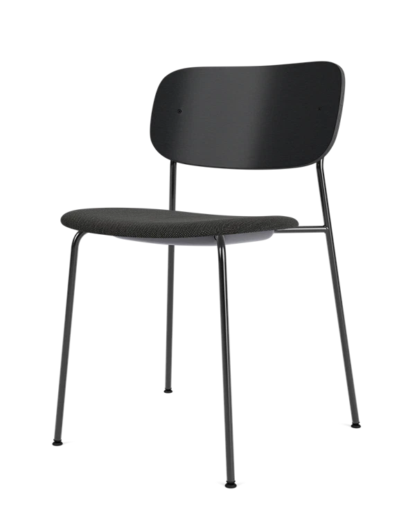 Co Chair Spisebordsstol fra Audo Copenhagen - Black oak - Re-wool 0198 - Jacobsen Plus