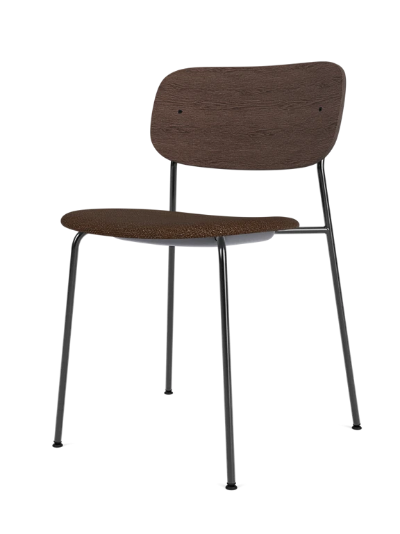 Co Chair Spisebordsstol fra Audo Copenhagen - Dark Stained Oak - Audo Bouclé 07 - Jacobsen Plus