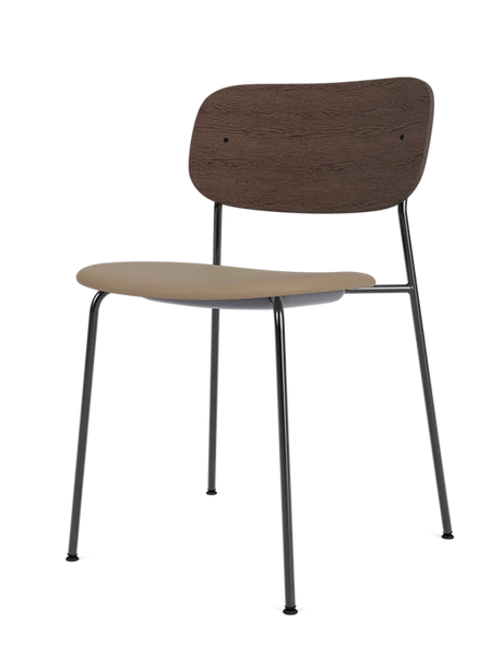 Co Chair Esszimmerstuhl von Audo Copenhagen - Dunkel gebeizte Eiche - Sierra 1611 - Jacobsen Plus