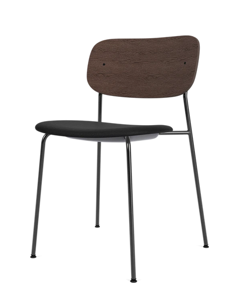 Co Chair Esszimmerstuhl von Audo Copenhagen - Dunkel gebeizte Eiche - Sierra 1001 - Jacobsen Plus