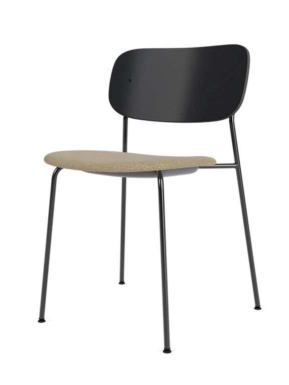 Co Chair Spisebordsstol fra Audo Copenhagen - Black oak - Audo Bouclé 02 - Jacobsen Plus