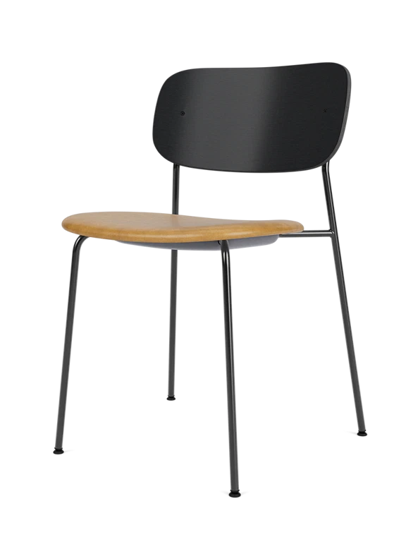 Co Chair Spisebordsstol fra Audo Copenhagen - Black oak - Dakar 0250 - Jacobsen Plus