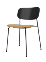 Co Chair Spisebordsstol fra Audo Copenhagen - Black oak - Dakar 0250 - Jacobsen Plus