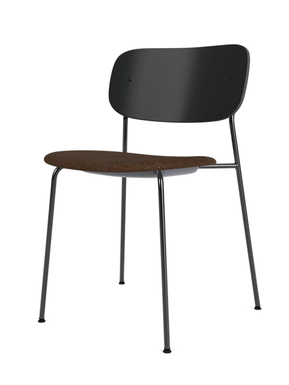 Co Chair Spisebordsstol fra Audo Copenhagen - Black oak - Audo Bouclé 07 - Jacobsen Plus