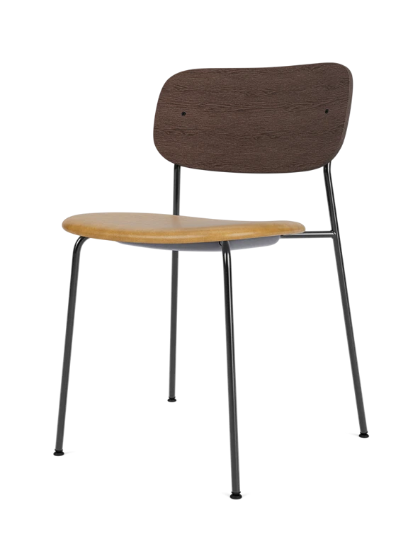 Co Chair Spisebordsstol fra Audo Copenhagen - Dark Stained Oak - Dakar 0250 - Jacobsen Plus