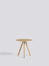 Copenhague CPH20 Sofabord, Ø50 cm fra Hay - Lakeret eg / Lakeret eg - Jacobsen Plus
