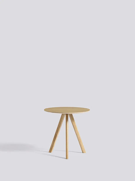 Copenhague CPH20 Sofabord, Ø50 cm fra Hay - Lakeret eg / Lakeret eg - Jacobsen Plus