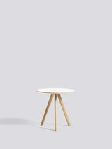 Copenhague CPH20 Sofabord, Ø50 cm fra Hay - Lakeret eg / Hvid laminat - Jacobsen Plus