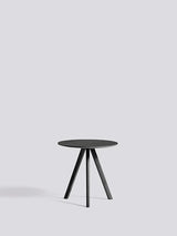 Copenhague CPH20 Sofabord, Ø50 cm fra Hay - Sortbejdset eg / Sortbejdset eg - Jacobsen Plus