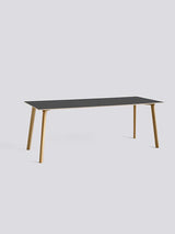 CPH Deux 210 Bord fra Hay - L200 x B75 x H73 cm / Stone grey laminat / Matlakeret eg - Jacobsen Plus