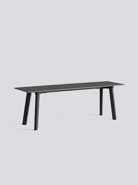 CPH Deux 215 Bank fra HAY - L140 x B35 x H45 cm / Stone grey Laminat / Stone grey (Buche) - Jacobsen Plus