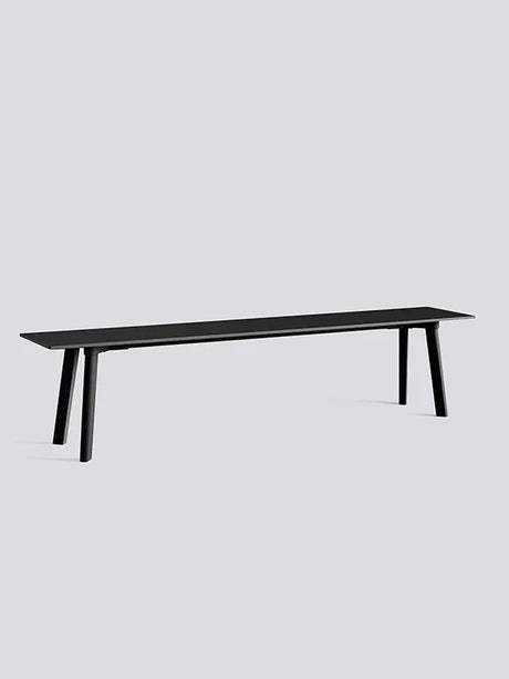 CPH Deux 215 Bank fra HAY - L200 x B35 x H45 cm / Tiefschwarzes Laminat / Tiefschwarz (Buche) - Jacobsen Plus