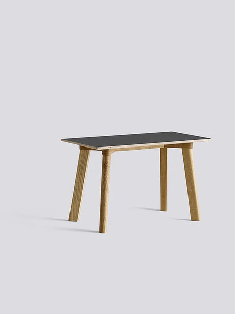 CPH Deux 215 Bank fra HAY - L75 x B35 x H45 cm / Stone grey Laminat / Lackierte Eiche - Jacobsen Plus