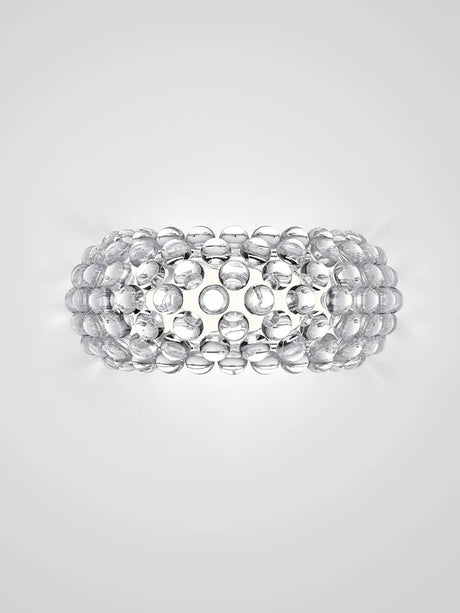 Caboche Plus Media LED Wandleuchte von Foscarini - Grau - Jacobsen Plus