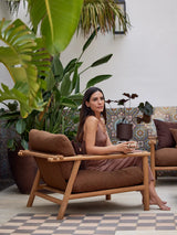 Sticks Loungestol, teak fra Cane-line - 3 - Jacobsen Plus