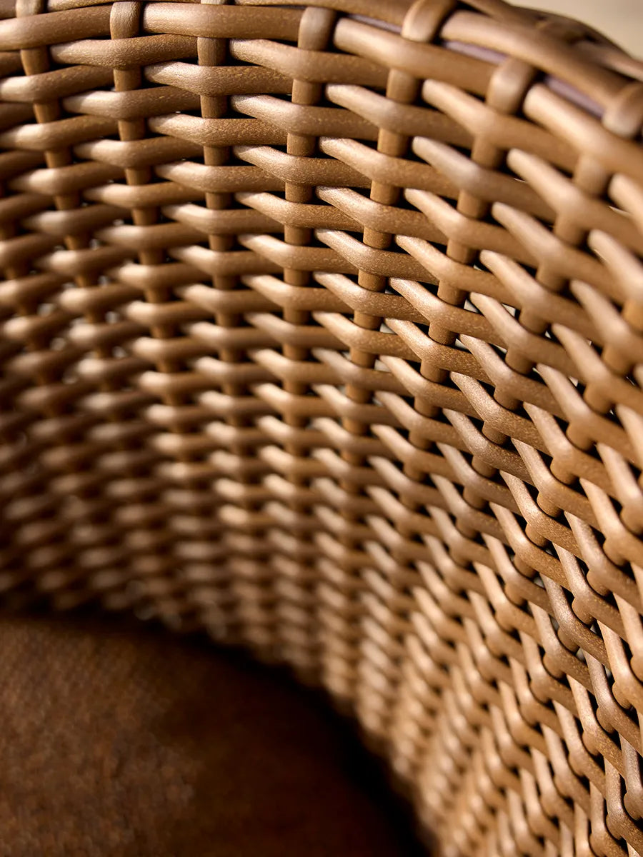 Coast Loungestol med. Swivel, sand fra Cane-line - 4 - Jacobsen Plus