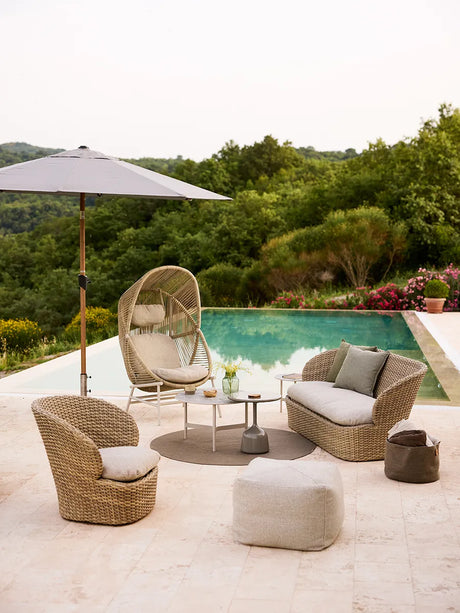 Coast 2,5-Sitzer Sofa, sand von Cane-line - Sand, Cane-line Natté - Jacobsen Plus