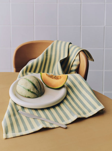 HAY Canteen Geschirrtuch - Grün und Gelb - Jacobsen Plus