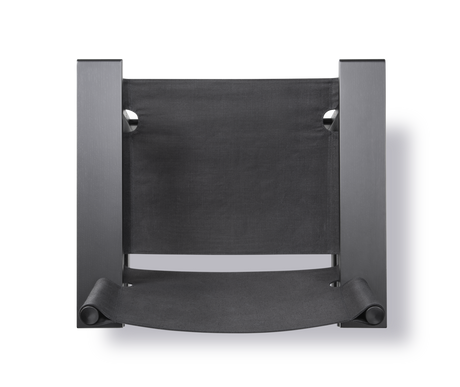 The Canvas Chair, schwarzlackierte Eiche, schwarzes Canvas von Børge Mogensen - 5 - Jacobsen Plus