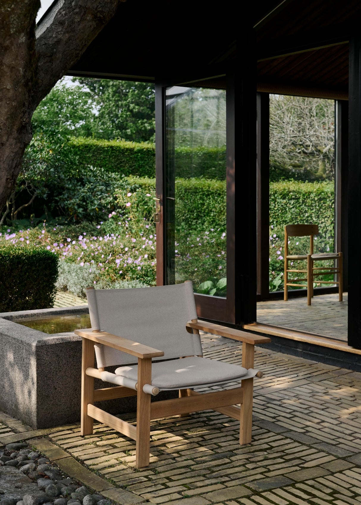 The Canvas Chair udendørs loungestol af Børge Mogensen - 18 - Jacobsen Plus