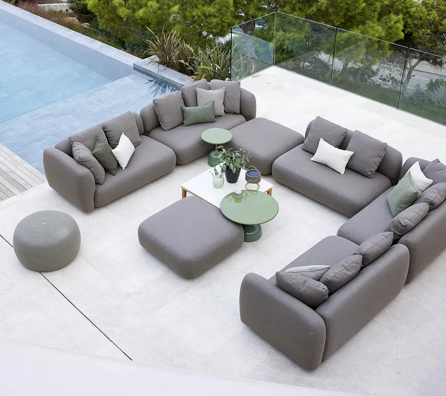 Capture 2-Pers. Modulsofa, links inkl. Kissenset von Cane-line - 2 - Jacobsen Plus