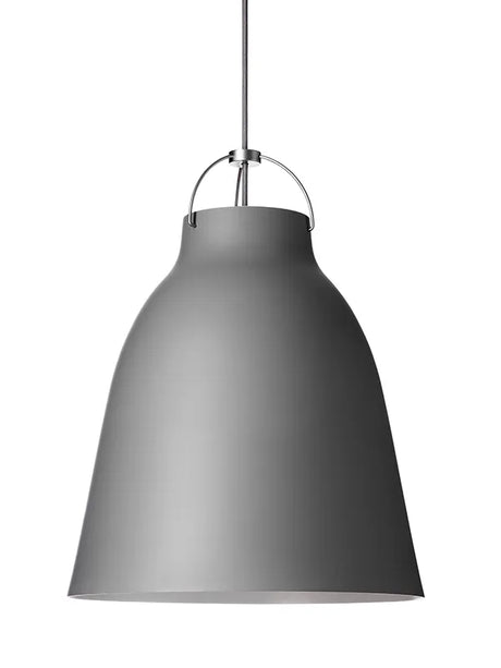 Caravaggio Pendelleuchte, matt von Fritz Hansen - P1 (Ø165 mm) / Schwarz - Jacobsen Plus