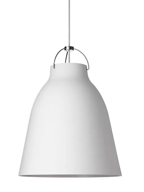 Caravaggio Pendelleuchte, matt von Fritz Hansen - P1 (Ø165 mm) / Weiß - Jacobsen Plus
