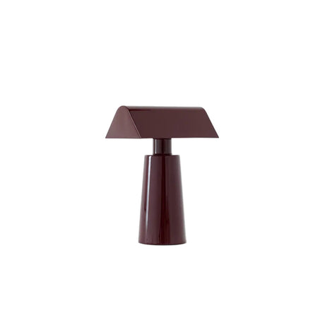Caret Tischleuchte von &Tradition - Dunkelburgund - Jacobsen Plus