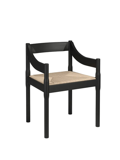 Carimate Stuhl, schwarz Esche von Fritz Hansen - 1 - Jacobsen Plus