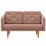 No. 1 Sofa 2-Sitzer, Mood von Børge Mogensen - Mood 1106 - Geölt Eiche - Jacobsen Plus