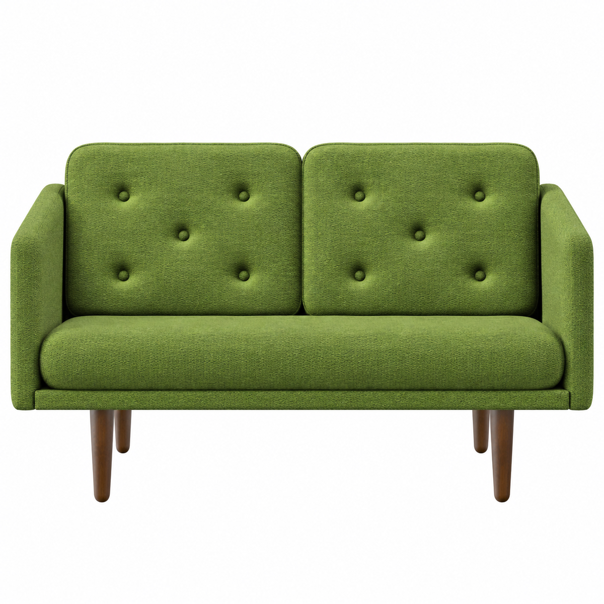 No. 1 Sofa 2-Sitzer, Mood von Børge Mogensen - Mood 4103 - Geräuchert Eiche gebeizt - Jacobsen Plus