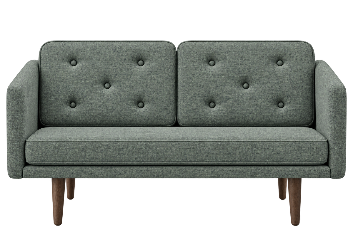No. 1 Sofa 2-Sitzer, Mood von Børge Mogensen - 16 - Jacobsen Plus