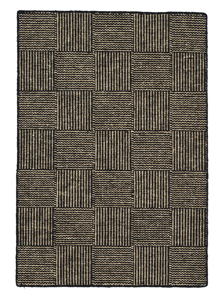 Chess Teppich von Linie Design - Schwarz / 140 x 200 cm - Jacobsen Plus