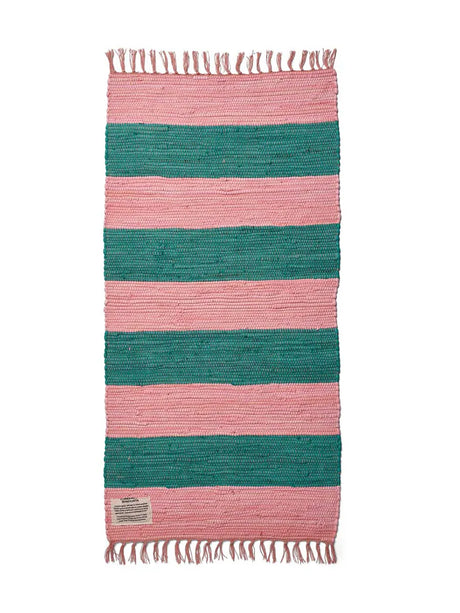 Chindi Teppich, 60x120 cm von Bongusta - Pink & Grass - Jacobsen Plus